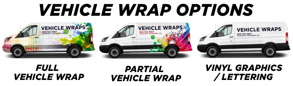 Rancho Cucamonga Vehicle Wraps vehicle wrap options
